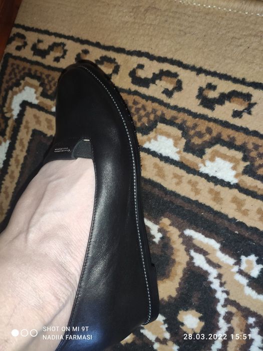 Шкіряні туфлі 38 розмір
