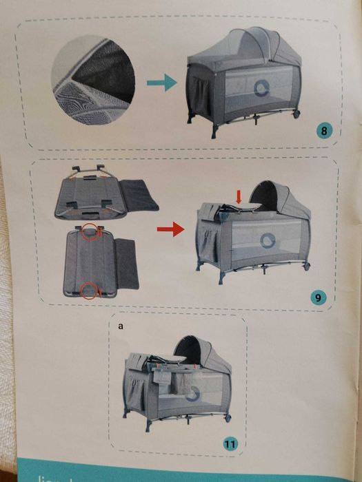 Cama berço para bebe