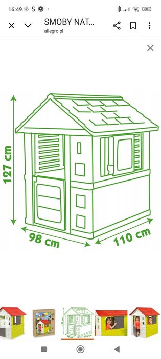 Domek ogrodowy Smoby
