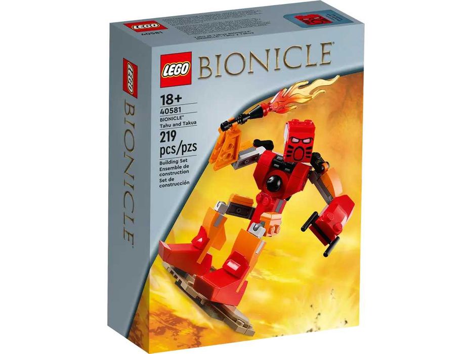 LEGO "Bionicle® Tahu and Takua" 40581 - EDIÇÃO LIMITADA