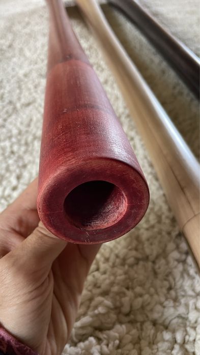 Диджериду из бука ноты Ре, Ре#, Ми (видео обзор)