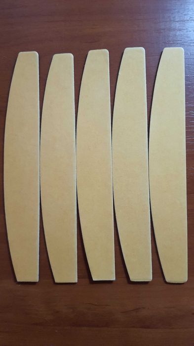 Пилочки для нігтів різних видів тонкі і довгі Нові