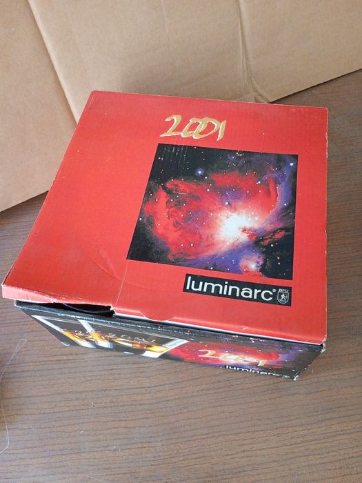 4 copos de whiskey Luminarc 2001