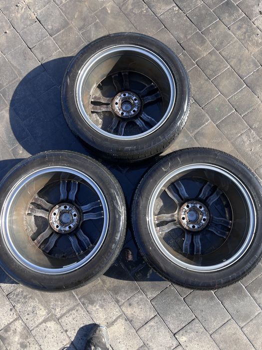 3 Alufelgi aluminowe Ford Focus mk3 17cali 5x108 et55 opony