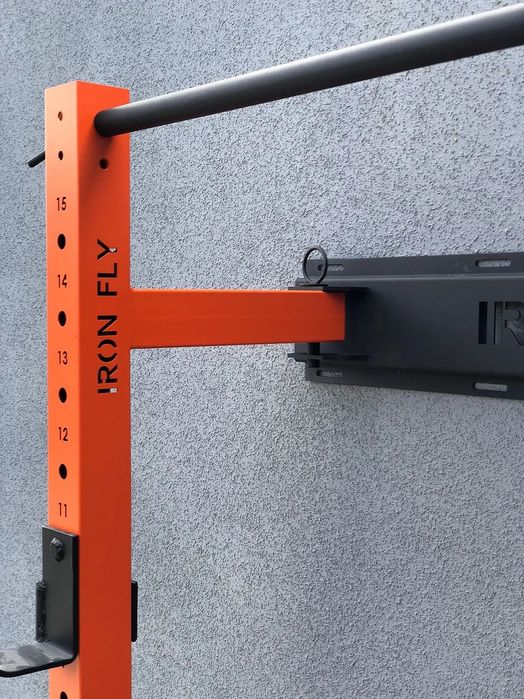 Składana klatka treningowa half rack IRON FLY Premium 80x80x2 mm