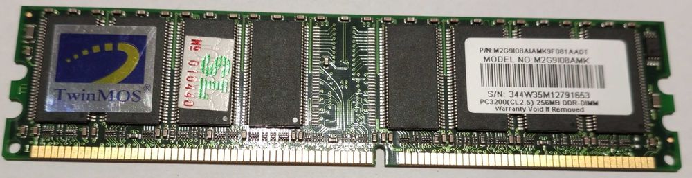 Память оперативная: DDR2 Samsung, DDR400: TwinMOS, NCP, AE, Kingston