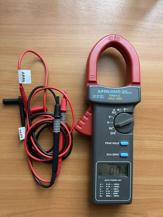 Клещі токовимірювальні APPA 39 R