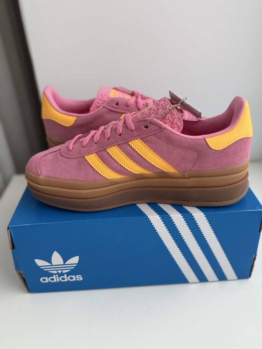 Оригінал Adidas Gazelle Bold 38⅔(24см) Art- IF4498