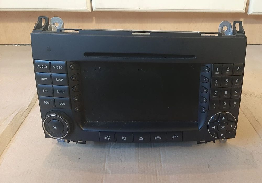 Radio Nawigacja MERCEDES W169 A1698704989    A2038270062