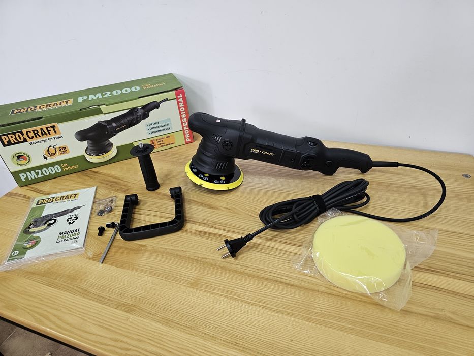 Эксцентриковая Полировальная машина шлифмашина ProCraft Стабилизация