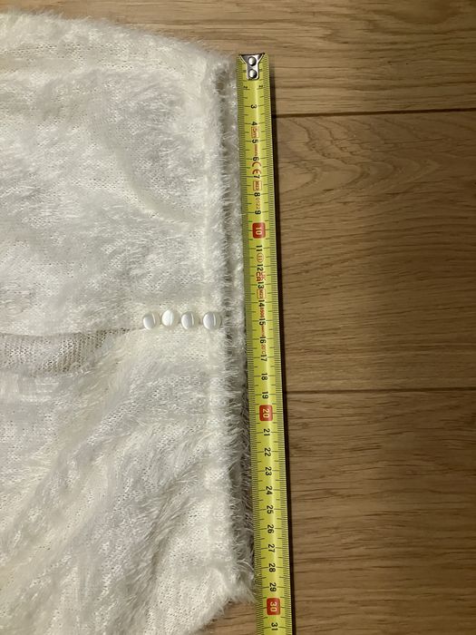 Sweterek ślubny z odkrytymi ramionami rozm. S/M