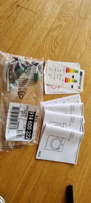 Pralko suszarka AEG model L9WEE06W