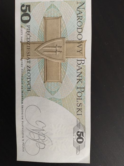 Banknot 50 złotych 1 grudnia 1988r