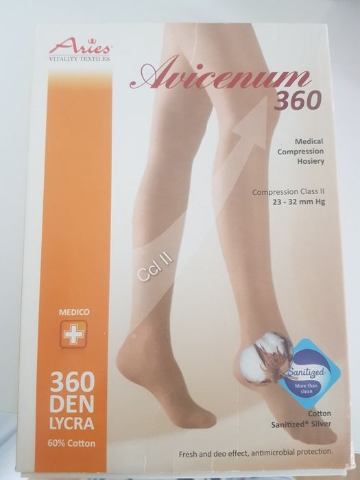 Ares Avicenum 360 rajstopy II stopień kompresji 1D