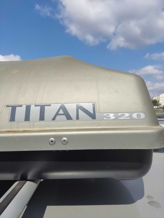 Mala de Tejadilho G3 Titan 320 + Barras de Tejadilho VEVOR