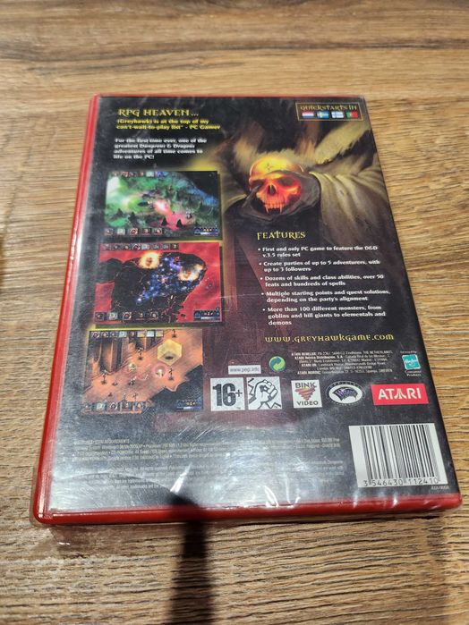 PC The Temple of Elemental Evil Kompletna Angielska NOWA
