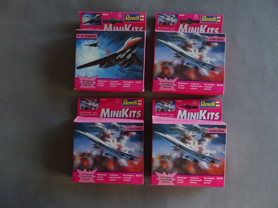Mini-kits da Revell (kit selado)