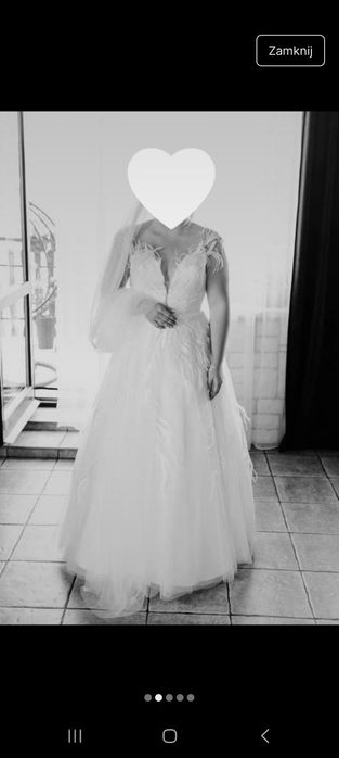 Suknia ślubna + dodatki