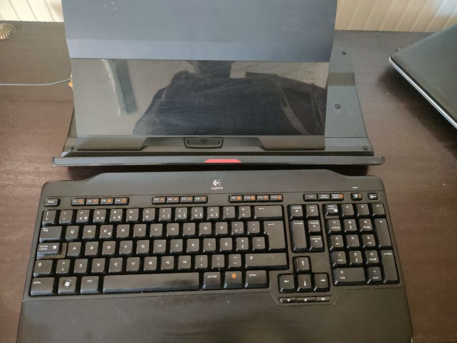Working station teclado wireless Logitech alto cordless