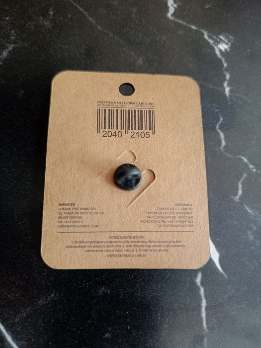 Przypinka pin science nauka