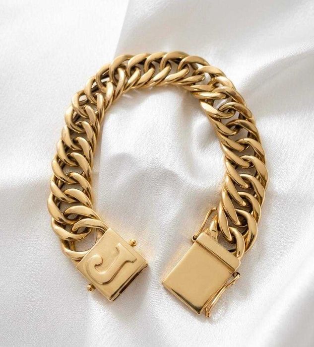 Pulseira J - Ouro 18K - 36gr