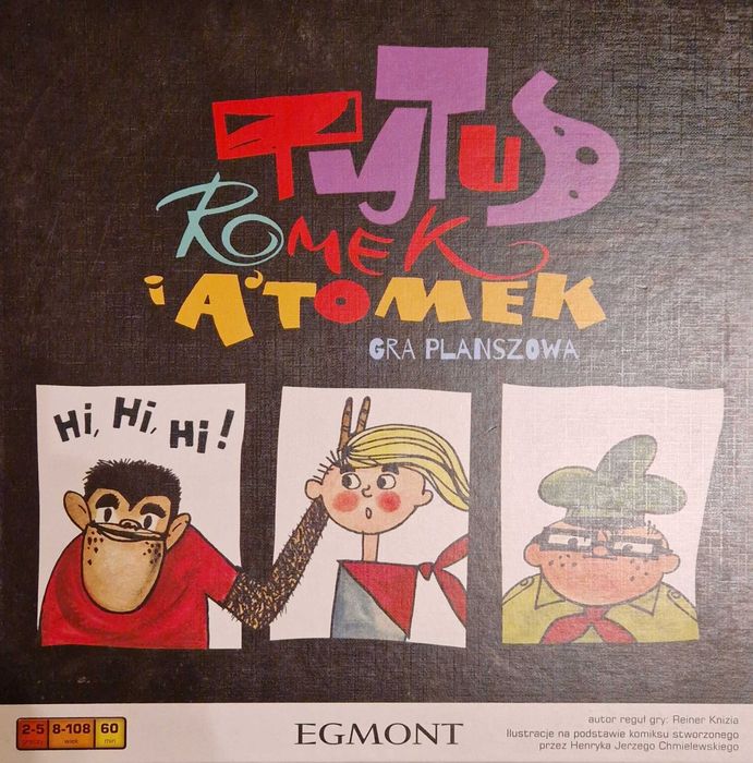 Tytus Romek i Atomek gra planszowa