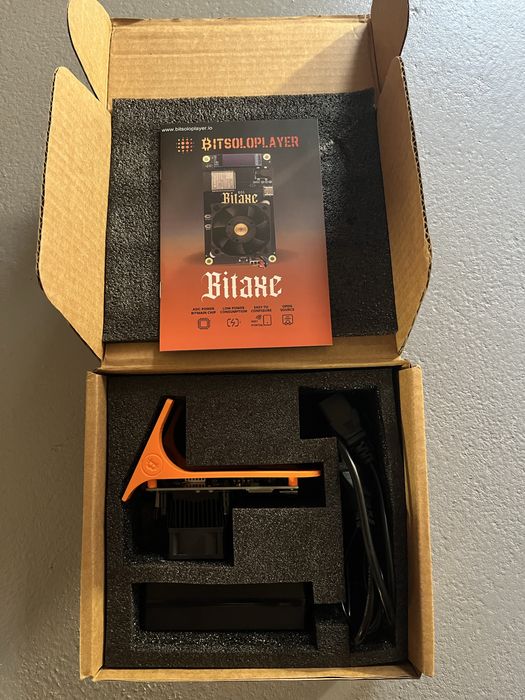 Koparka Bitcoin Bitaxe 601 Ultra – Solo Miner / Gotowy zestaw + Zasilacz