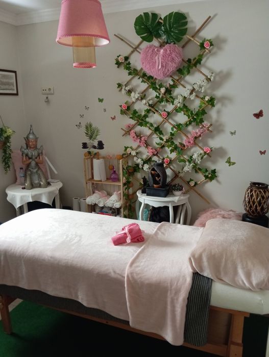 Massagem relaxante e terapêutica