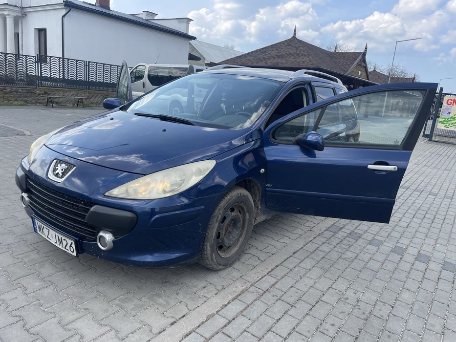 Peugeot 307 sw 1.6 hdi klima elektryka hak