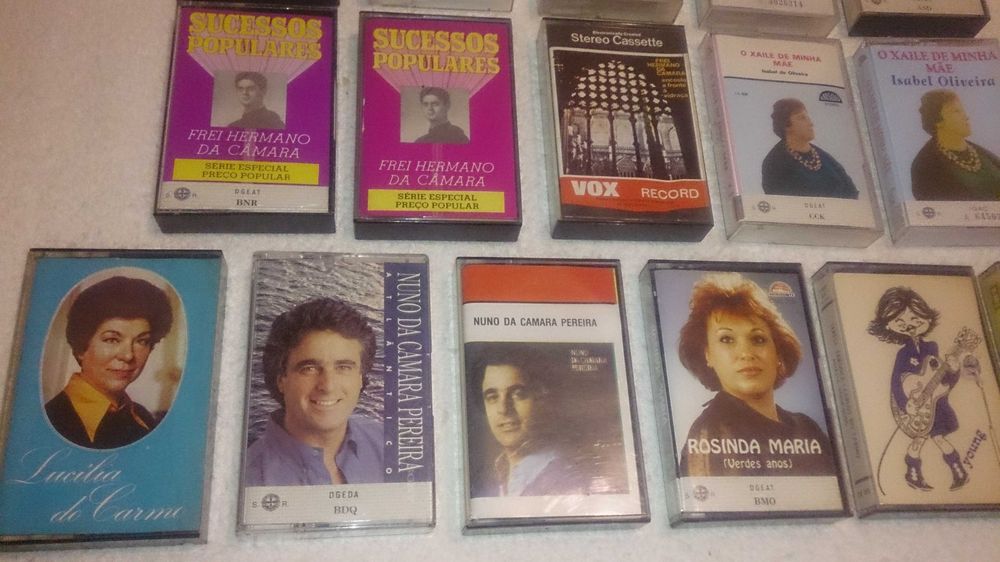 amália rodrigues, ada castro, frei hermano, câmara (cassetes) fado