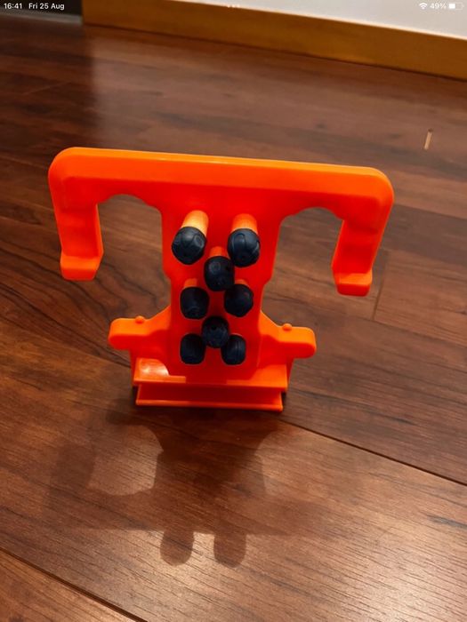 Alvo nerf, óculos e suporte para balas e armas nerf