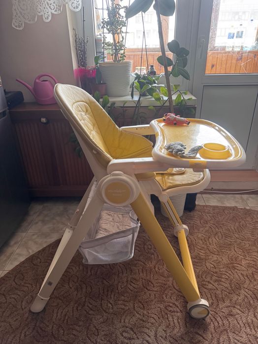 Стульчик  для годування mominlove toomsi+ yellow