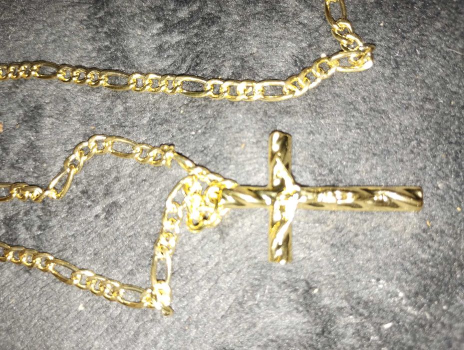 Łańcuszek męski pozłacany