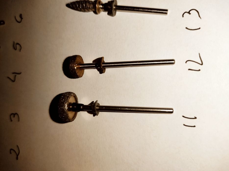 Brocas diamante prótese dentaria