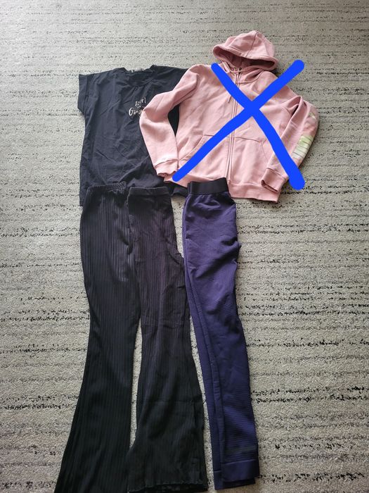 Zestaw ubrań dziewczęcych rozm. S