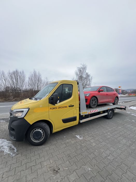 Pomoc drogowa autolaweta transport holowanie