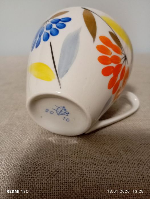 Чашки, молочник. Винтаж 60е