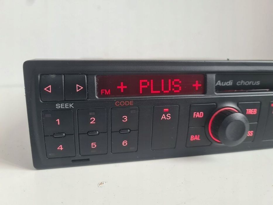 radio audi chorus 1 a3 8l a2 a4 b5 a6 c5 a8 tt 22cm idealne kod