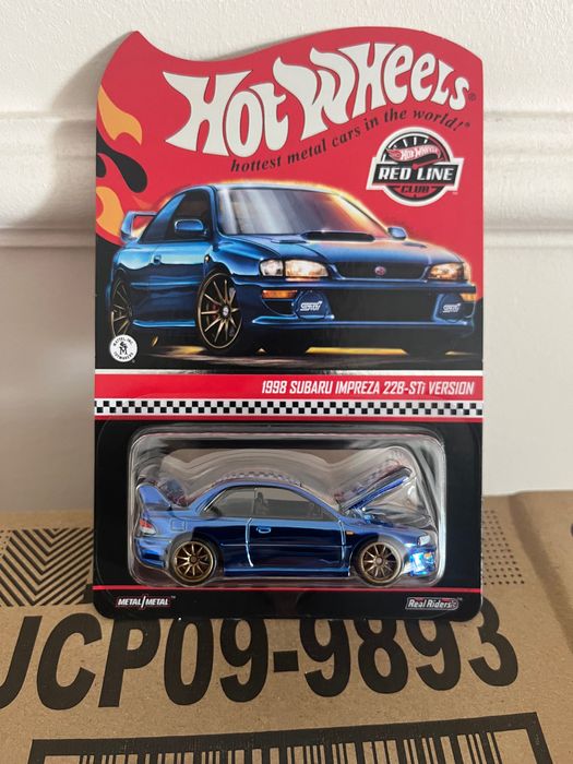 ミニカー hotwheels Rlc subaru RLC Exclusive 1998 Subaru 22B-STi – Mattel Creations Australia