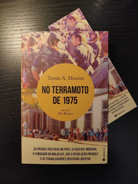 (Env. Incluído) No Terramoto de 1975 de Tomás A. Moreira