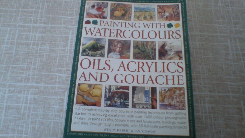 Livro de Pintura em Inglês. English