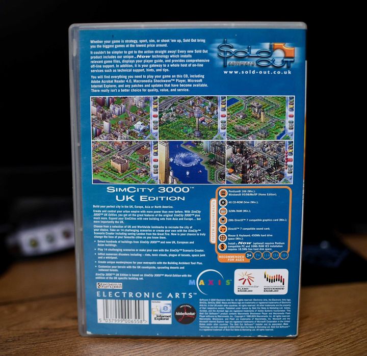 PC # SimCity 3000 UK Edition