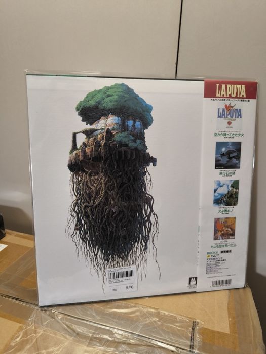 Castle in Sky Studio Ghibli Vinil Limited Edition