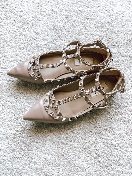 sapatos rasos nude