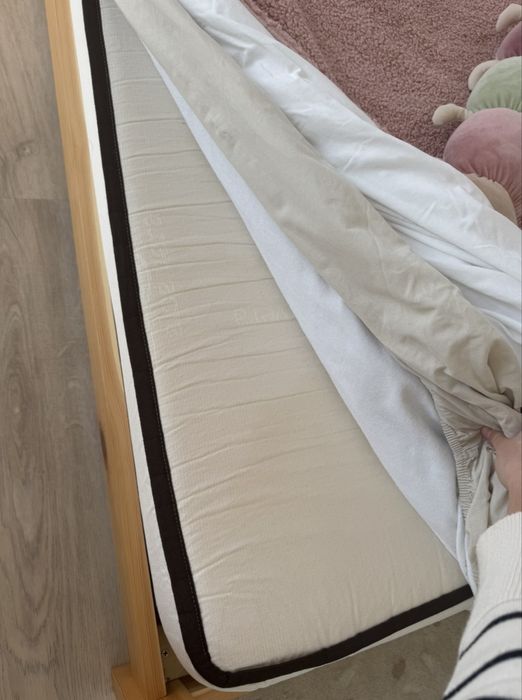 Cama Montessori 98x195 + colchão + protetor de colchão