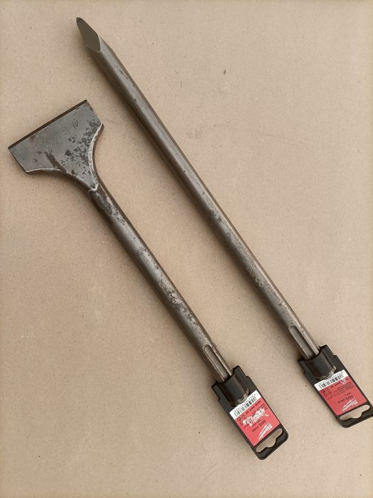Milwaukee dłuto do skuwania betonu płytek SDS-Max 80x300mm młot