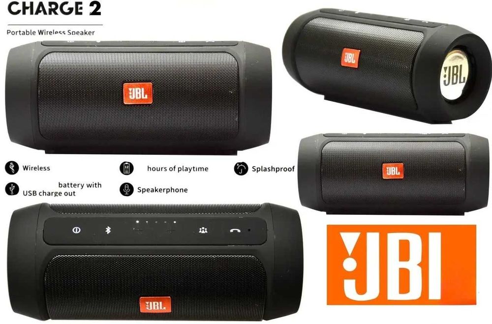 Портативна колонка плеєр JBL E2 Charge 2 з Bluetooth преміум якості