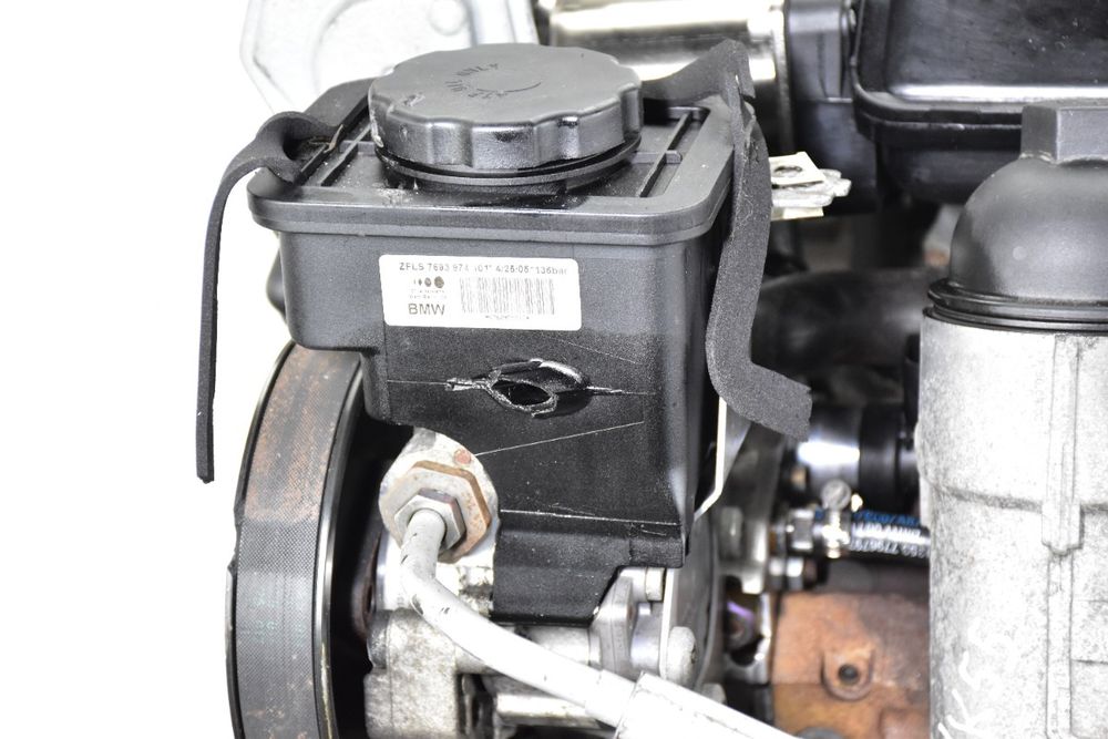Silnik BMW 5 e60 e61 525 d 2.5d 177KM 256D2 M57D25  Pomiar Kompresji