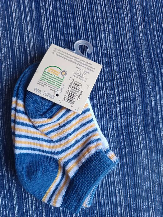 Meias de bebe 6-12 m