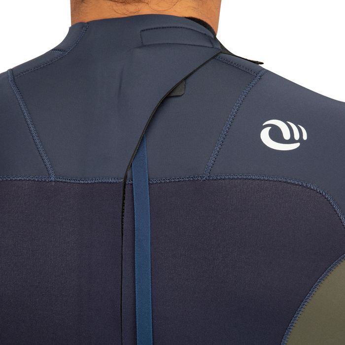 Fato de SURF Homem 500 Neopreno 3/2 mm Azul Caqui